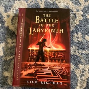 The battle of the labyrinth hardback